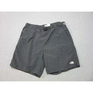 The North Face Shorts Men Large Black Mesh Lined Class V Belted Rafting Outdoor